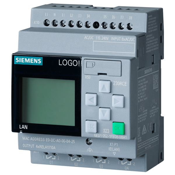 6ED1052-1FB08-0BA1 New Siemens LOGO! 230RCE Logic Module